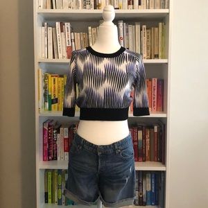 Target exclusive, Peter Pilotto crop top sweater